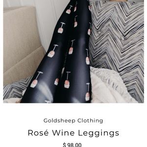 Call cheap rose wine legging